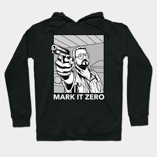 walter mark it zero Hoodie by opoyostudio